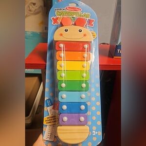 Melissa & Doug Wooden Caterpillar Xylophone